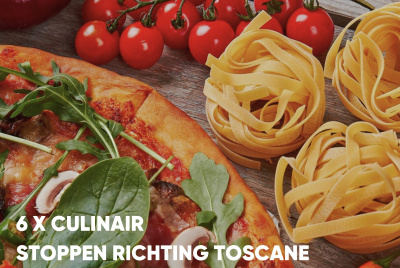 6 x culinair stoppen richting toscane